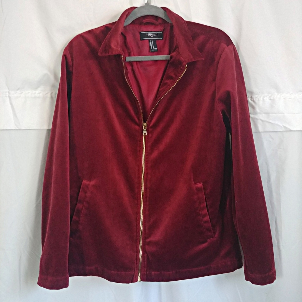 Forever 21 Red Velvet jacket
